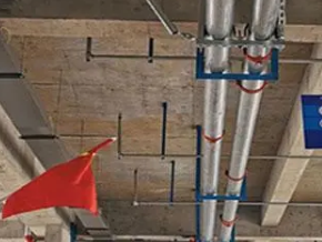 富拉尔基管廊支架的安装方法
